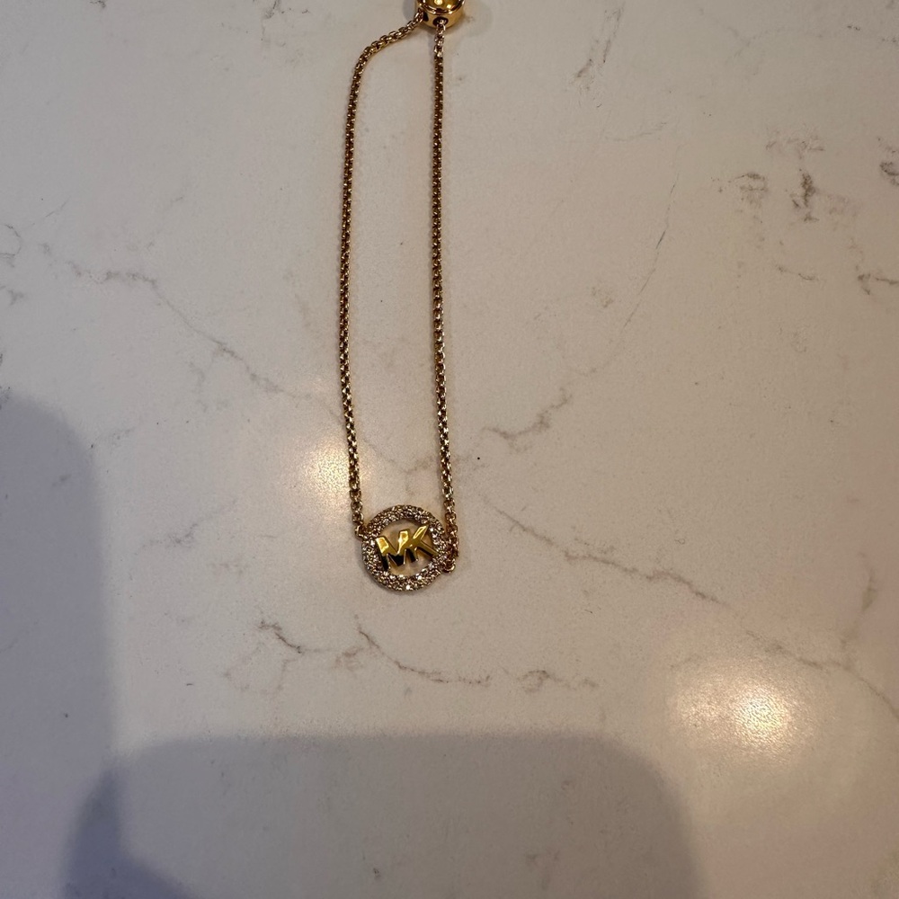 Gold MK Bracelet